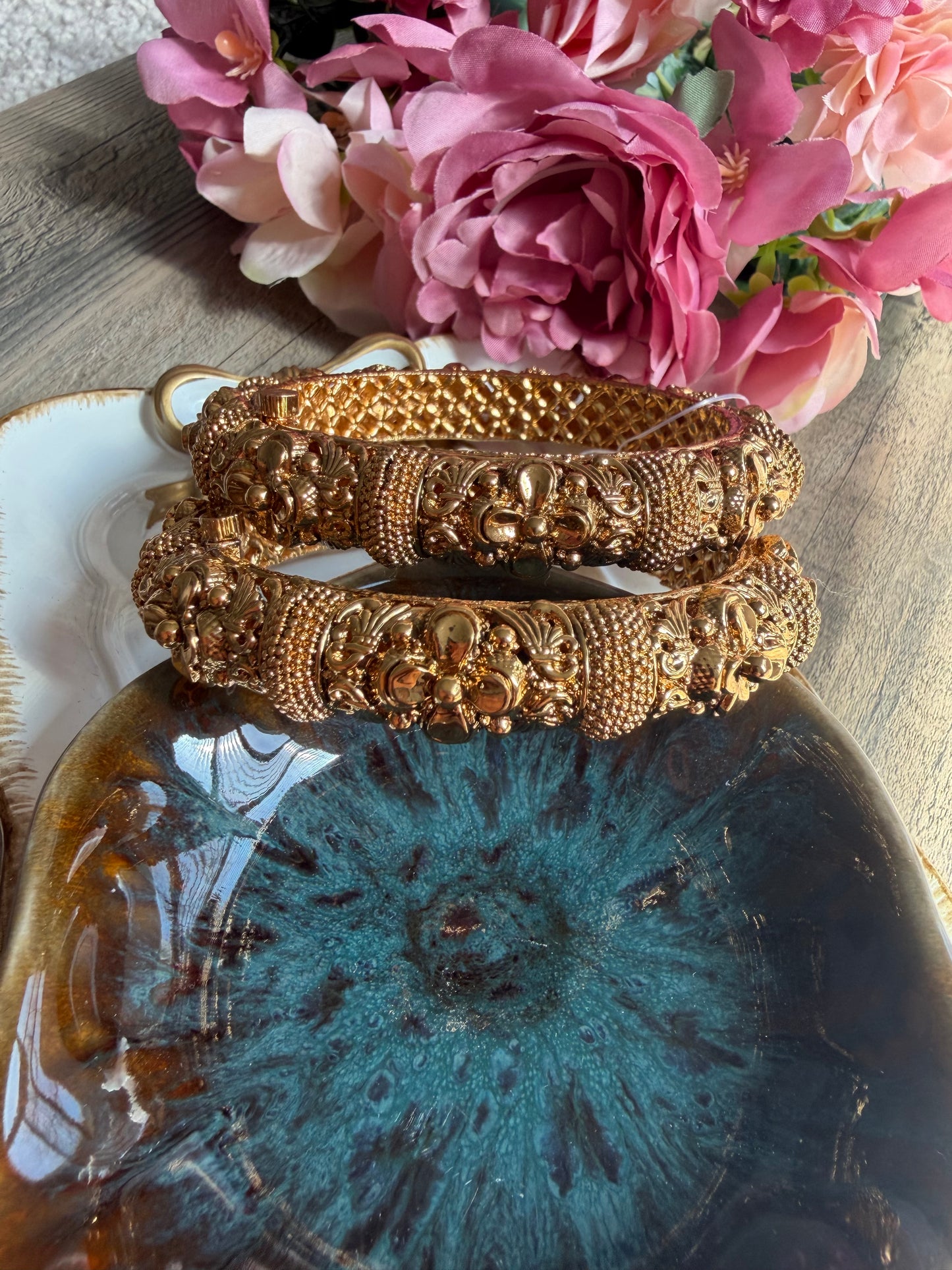 GOLD PLATED KADA