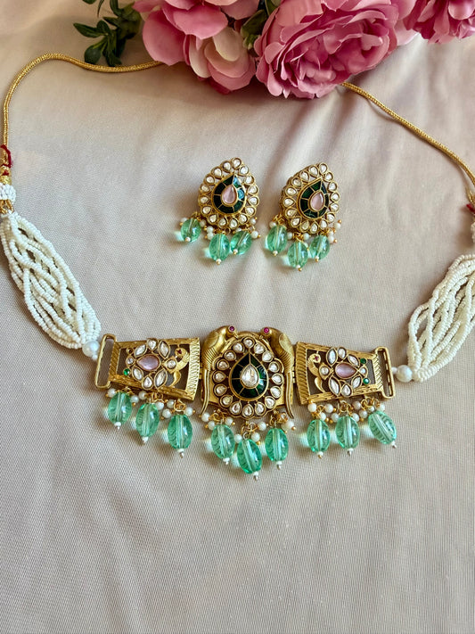 Pachi Kundan Choker Brand Inspired