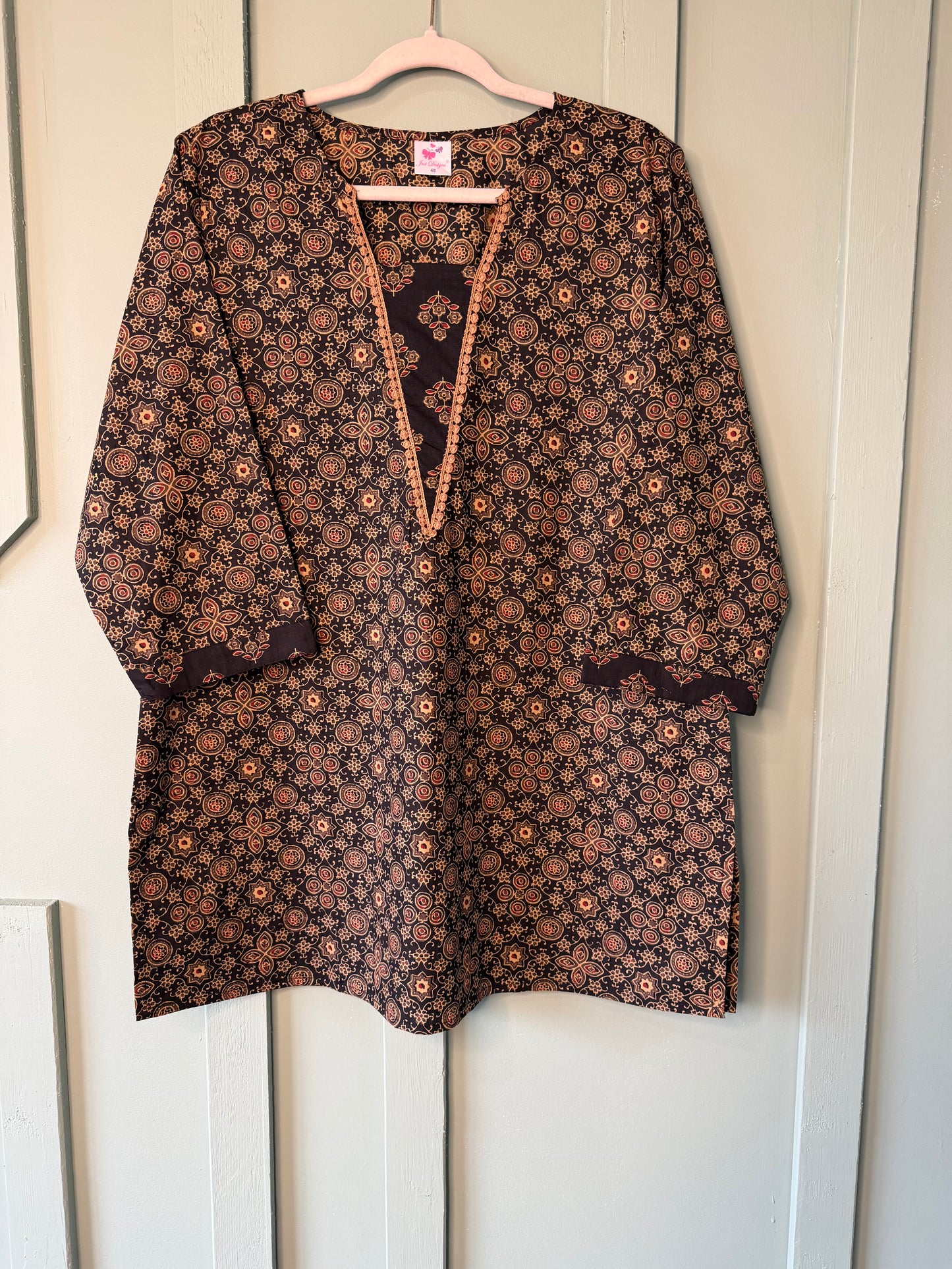 PURE COTTON SHORT KURTI