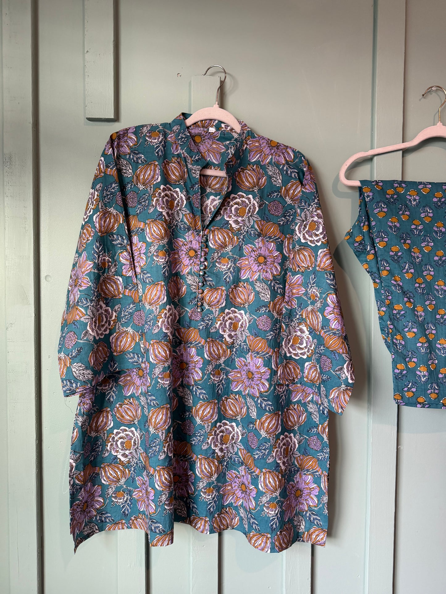 PURE COTTON FLORAL CO-ORD