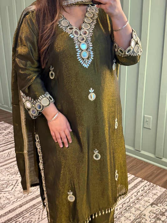 SHIMMER MIRROR THREE PIECE