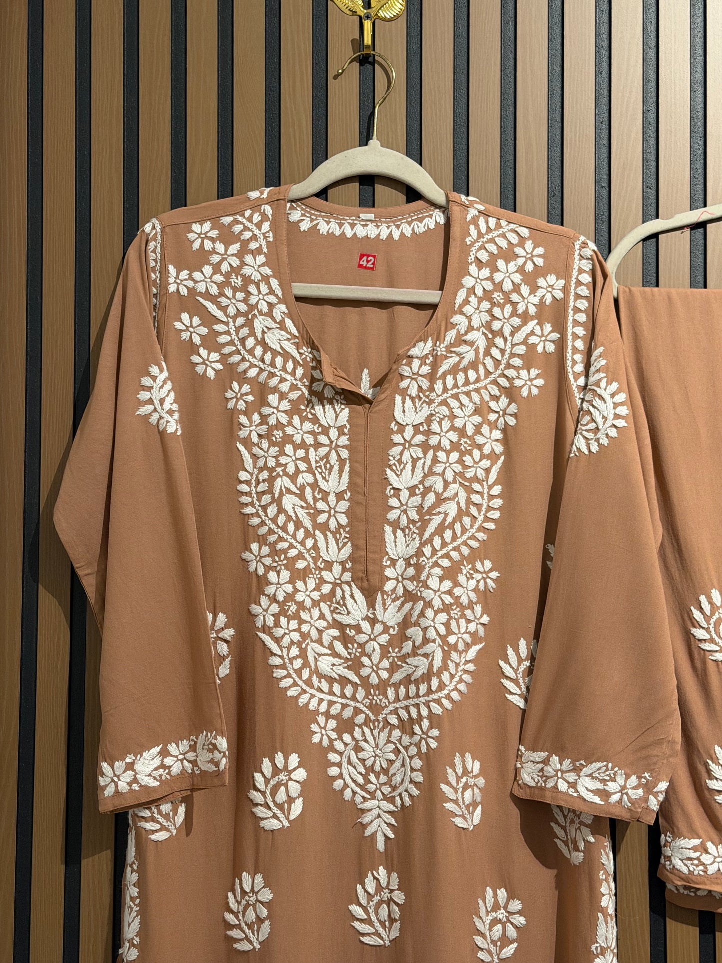 CHIKANKARI RAYON PLAZO