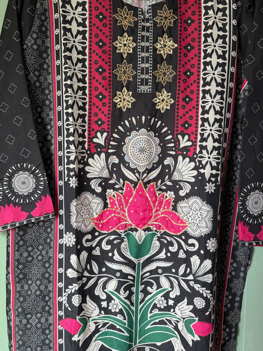 MUL COTTON HANDWORK CO-ORD
