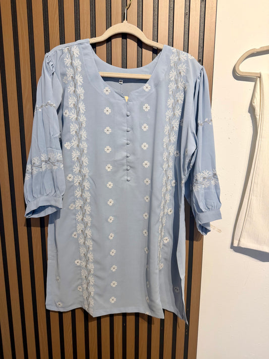 EMBROIDERED GEORGETTE CO-ORD