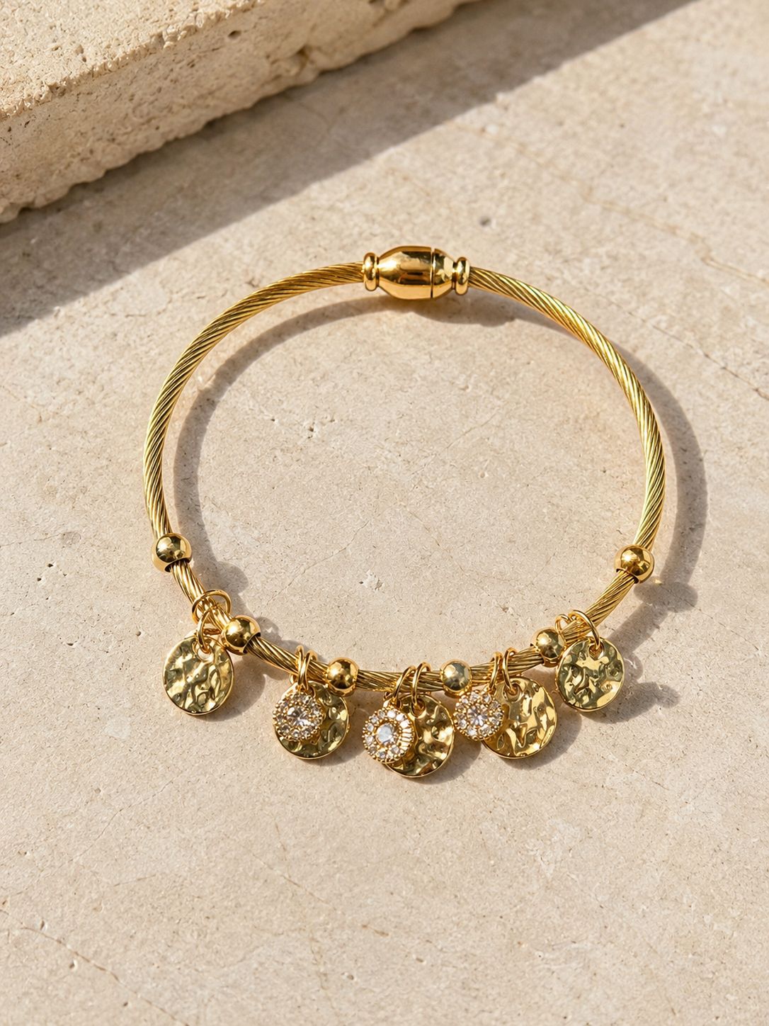 CHARMS ANTI-TARNISH BRACELET OPENABLE (2.4, 2.6, 2.8)