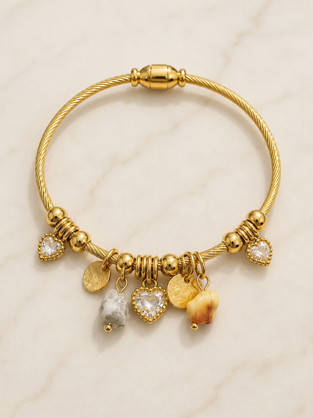 CHARMS ANTI-TARNISH BRACELET OPENABLE (2.4, 2.6, 2.8)