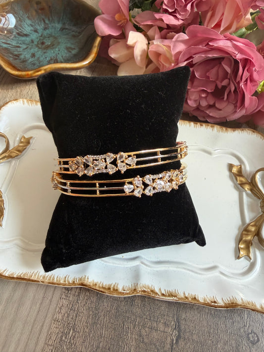 AD GOLD BANGLE