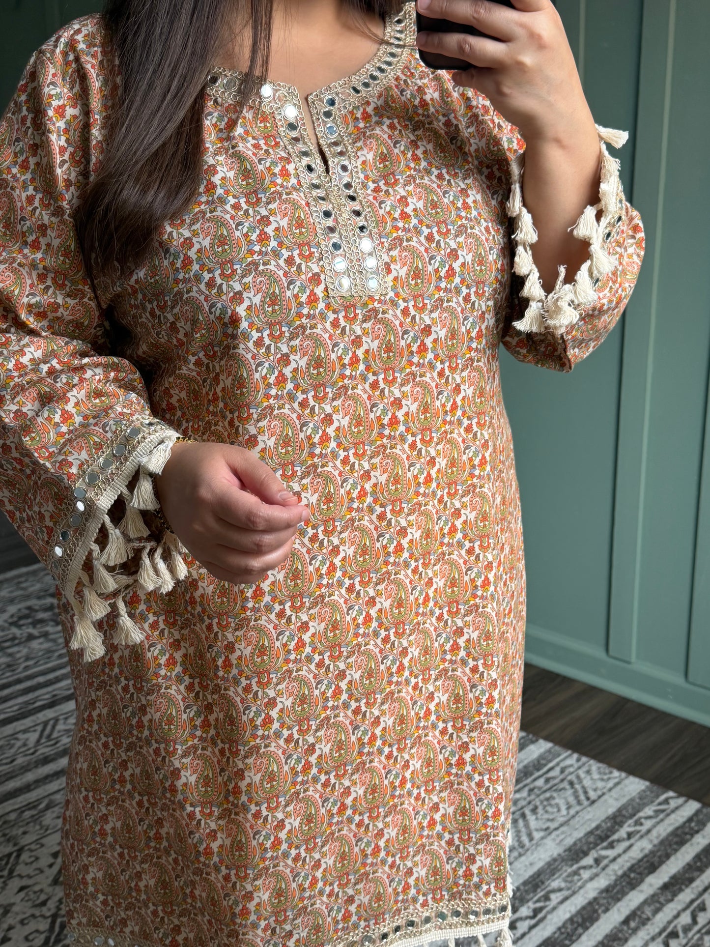 Rayon Cotton Co ord