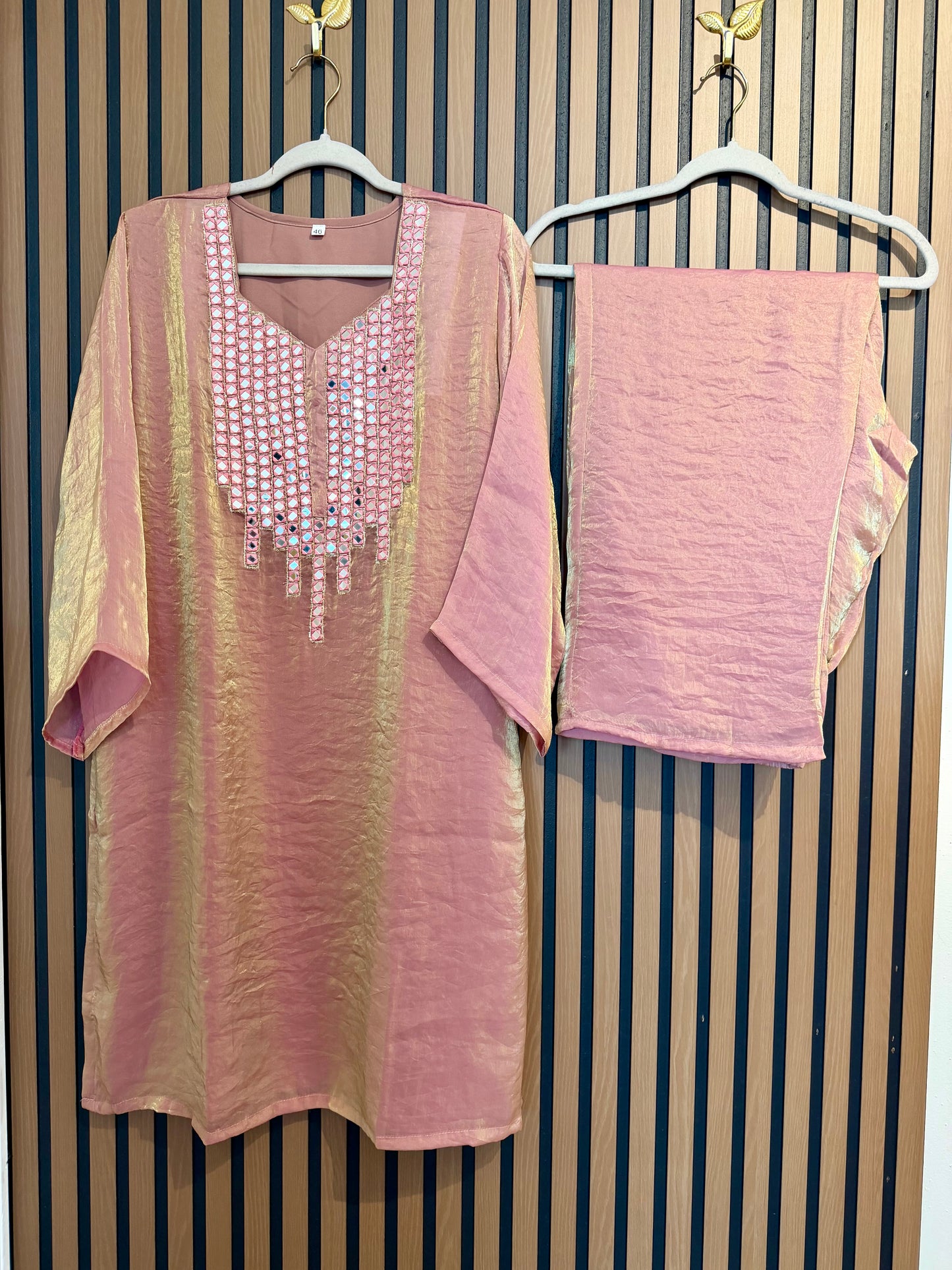 Shimmer Mirror Co Ord