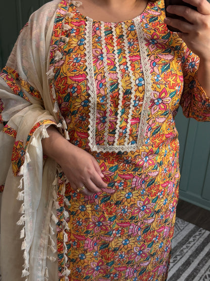 Linen Three Piece