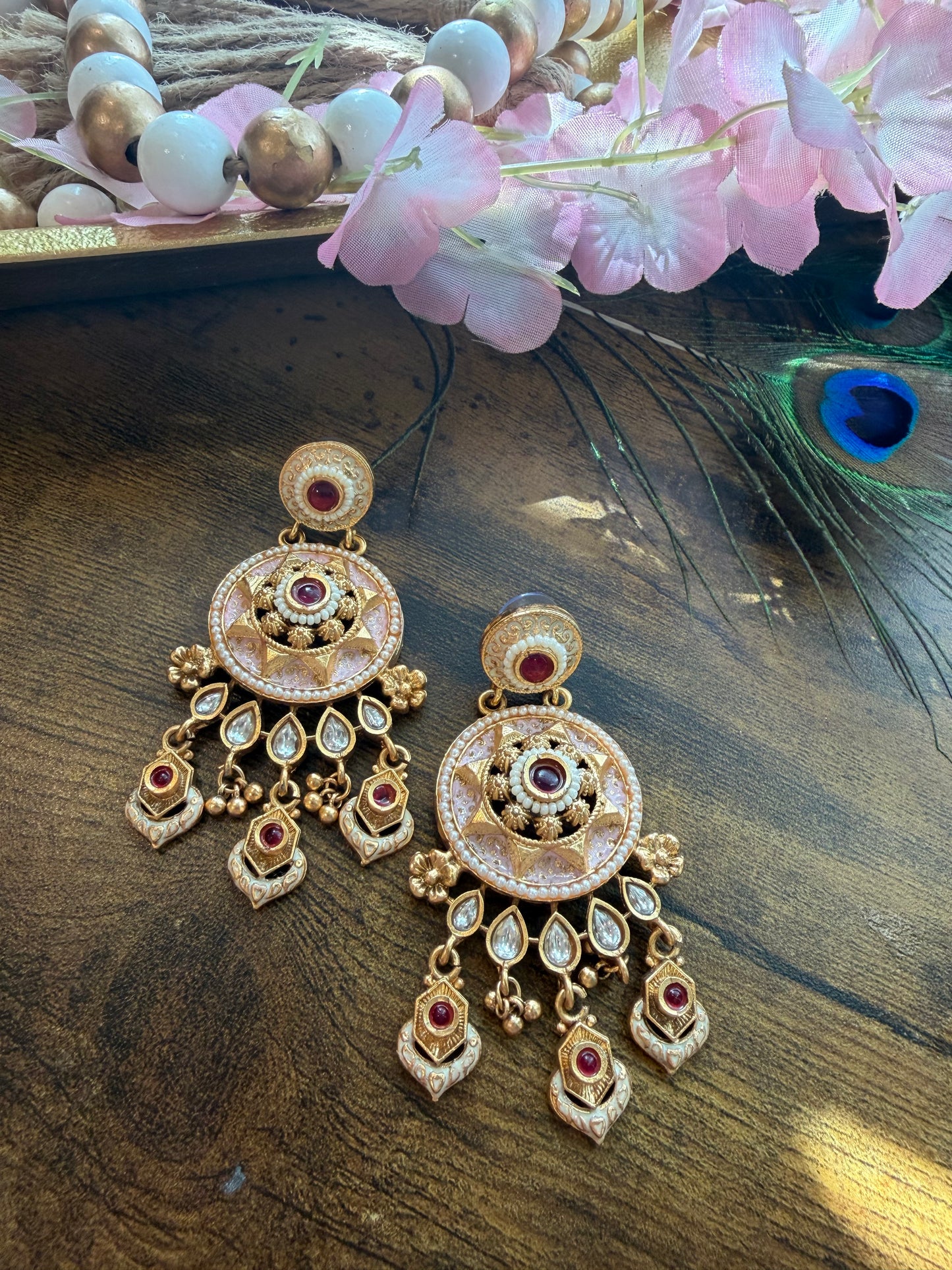 Kundan Heritage Earrings