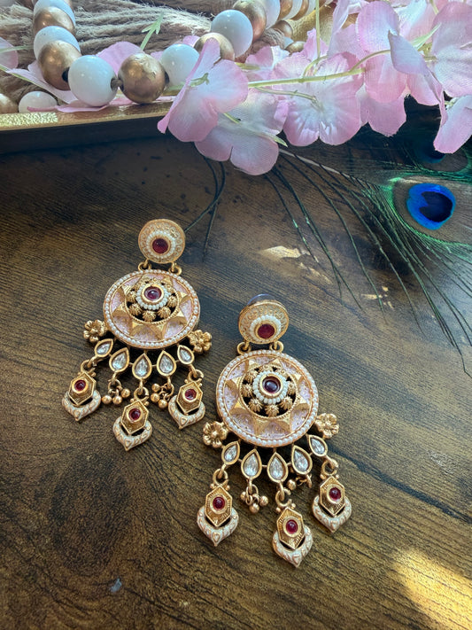 Kundan Heritage Earrings