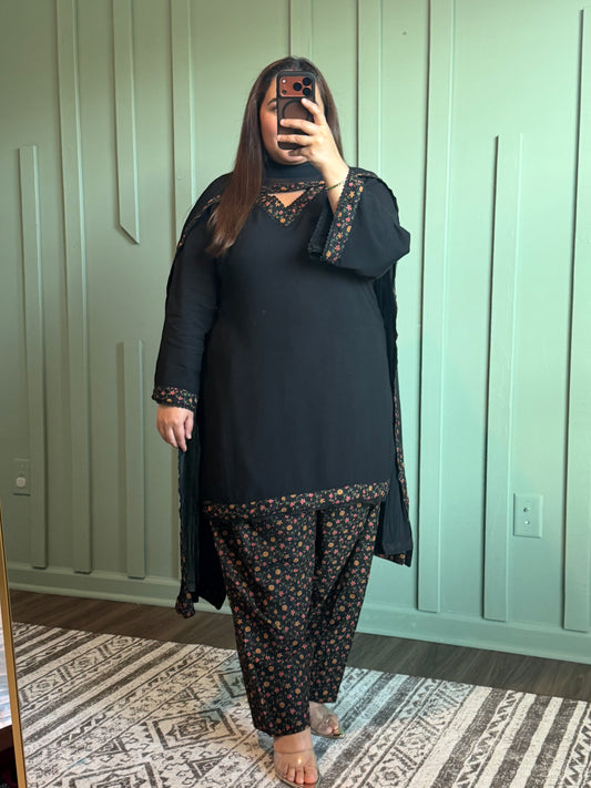 Farshi Salwar Three Piece