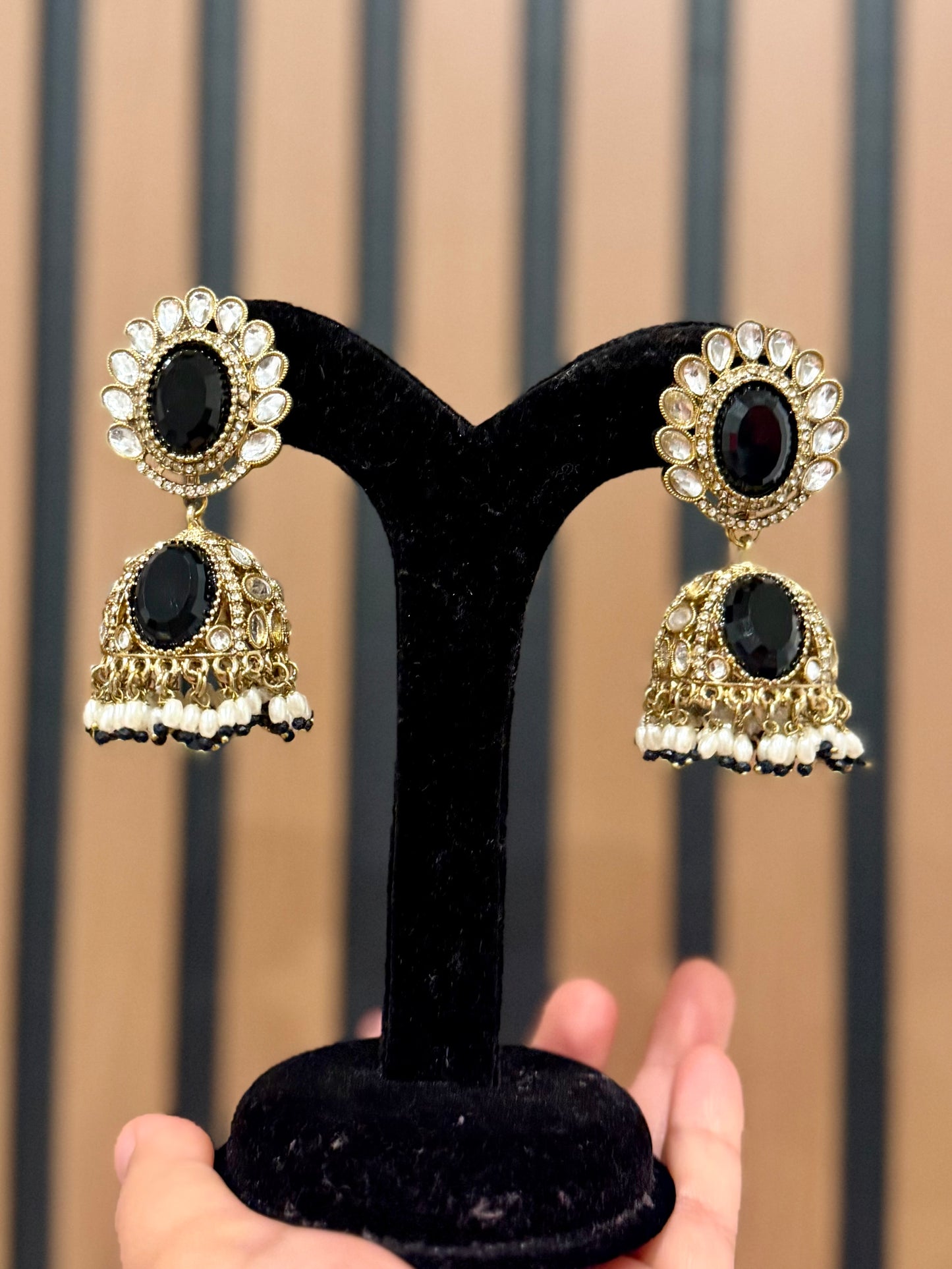JHUMKI ANTIQUE POLISH