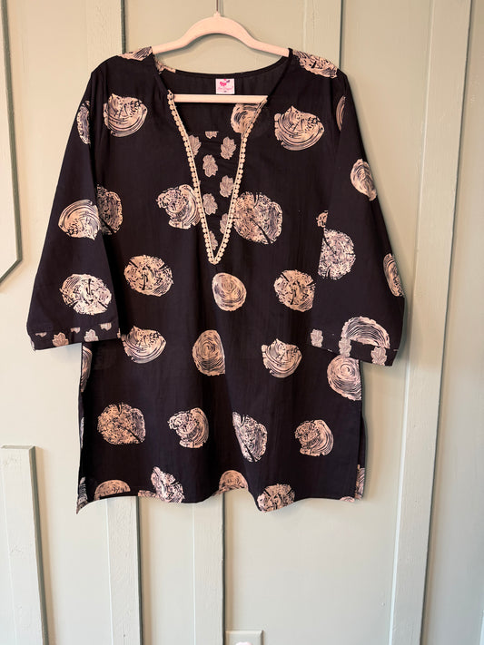 PURE COTTON SHORT KURTI