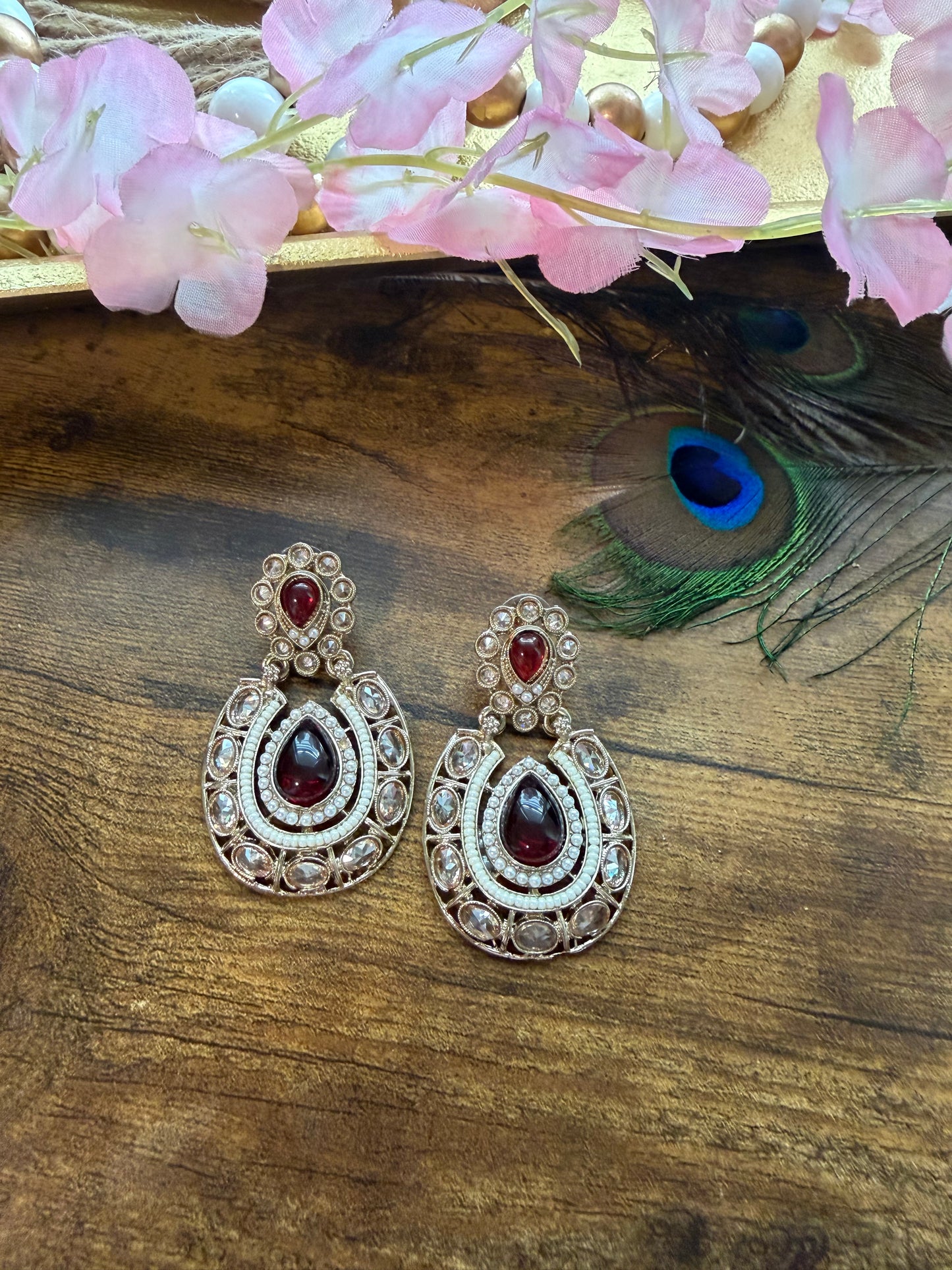 Polki Earrings