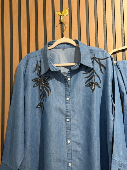 SOFT DENIEM CO ORD