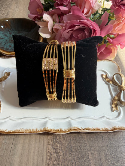 AD Gold Bangle Set