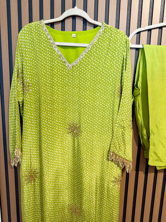 Crepe Handwork Co Ord
