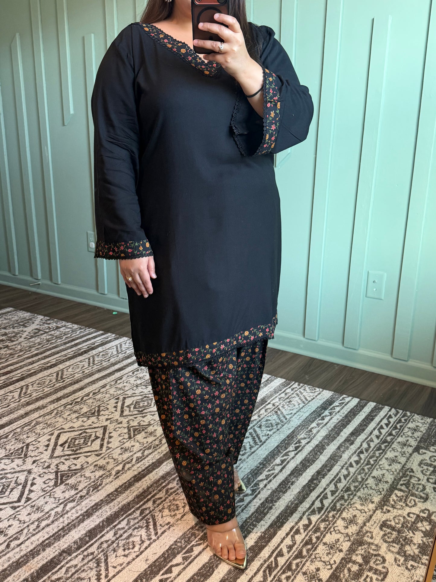 Farshi Salwar Rayon Co ord