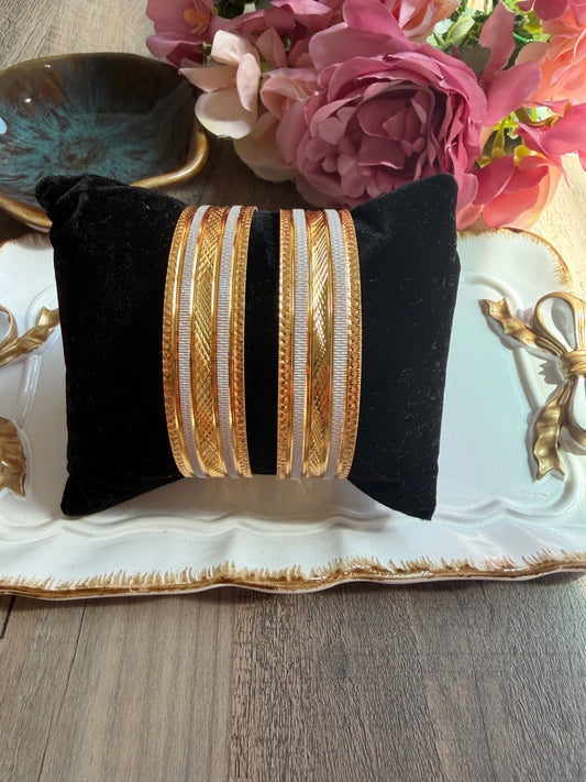 Set Of 2 Gold Kada