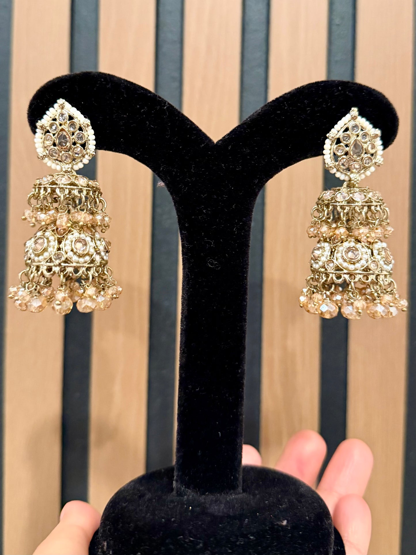 JHUMKI ANTIQUE POLISH