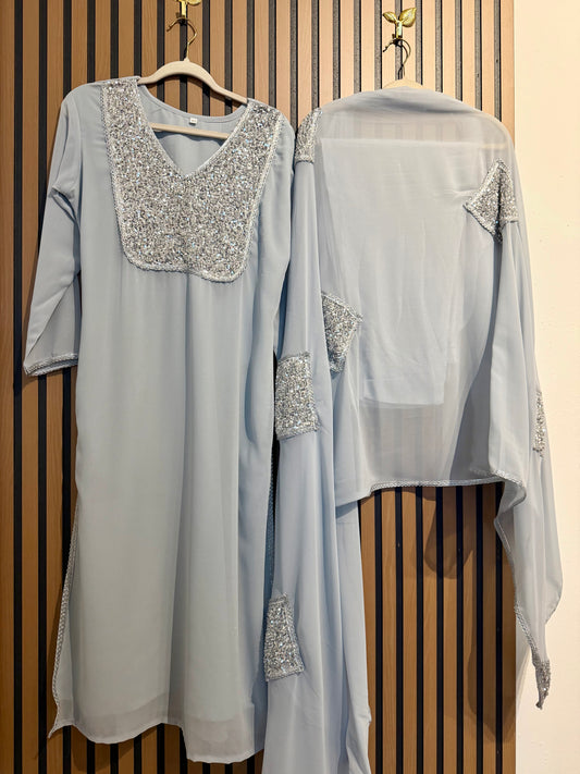 Viscose Georgette Sequence Suit