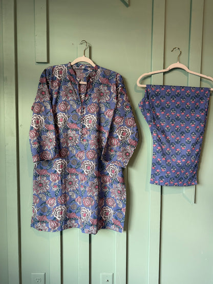 PURE COTTON FLORAL CO-ORD