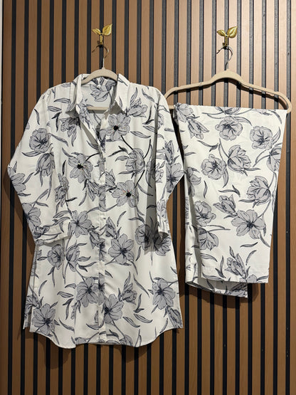 VISCOSE GEORGETTE CO ORD