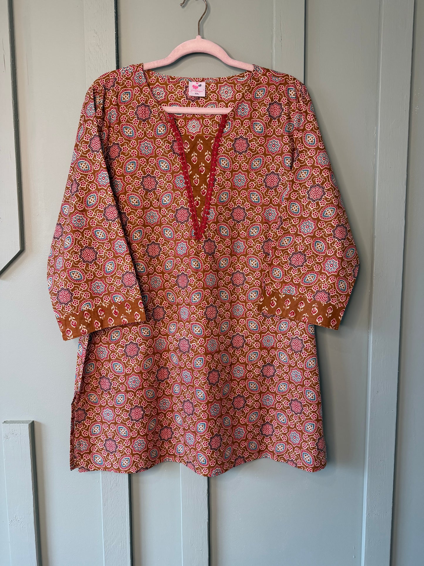 PURE COTTON SHORT KURTI