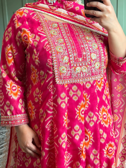 PURE COTTON ANARKALI