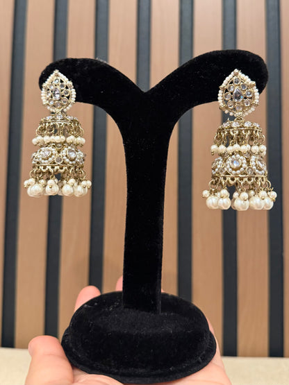 JHUMKI ANTIQUE POLISH