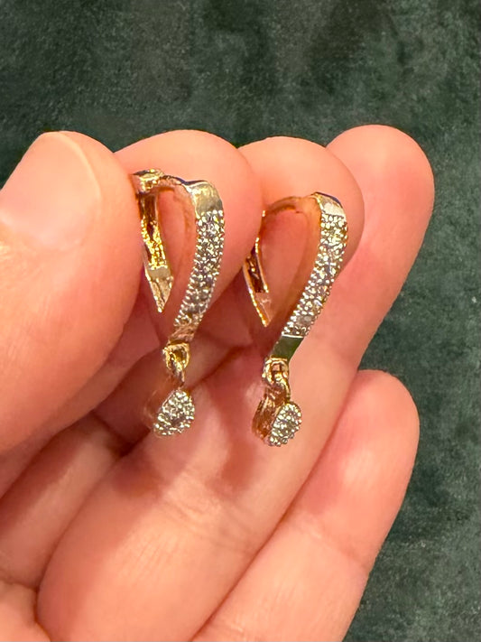 SMALL AD HOOPS