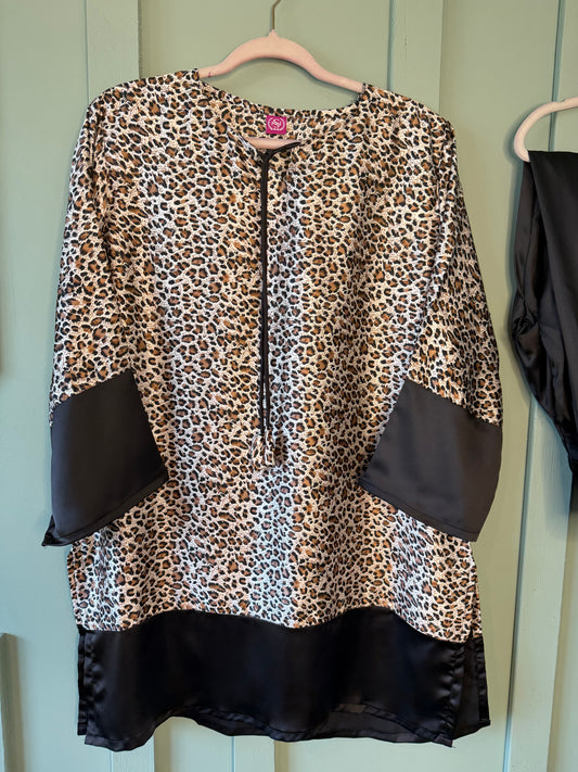 Armani Silk Farshi Co-ord