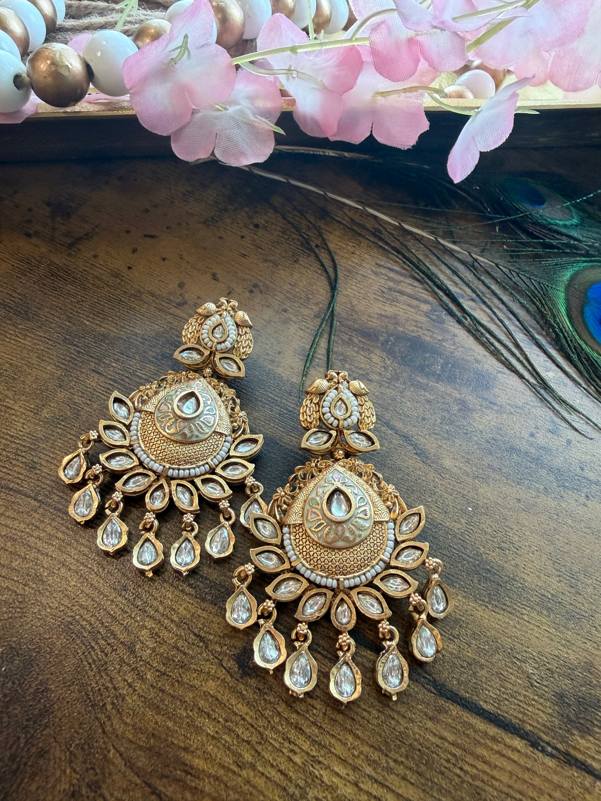Heritage Kundan Earrings