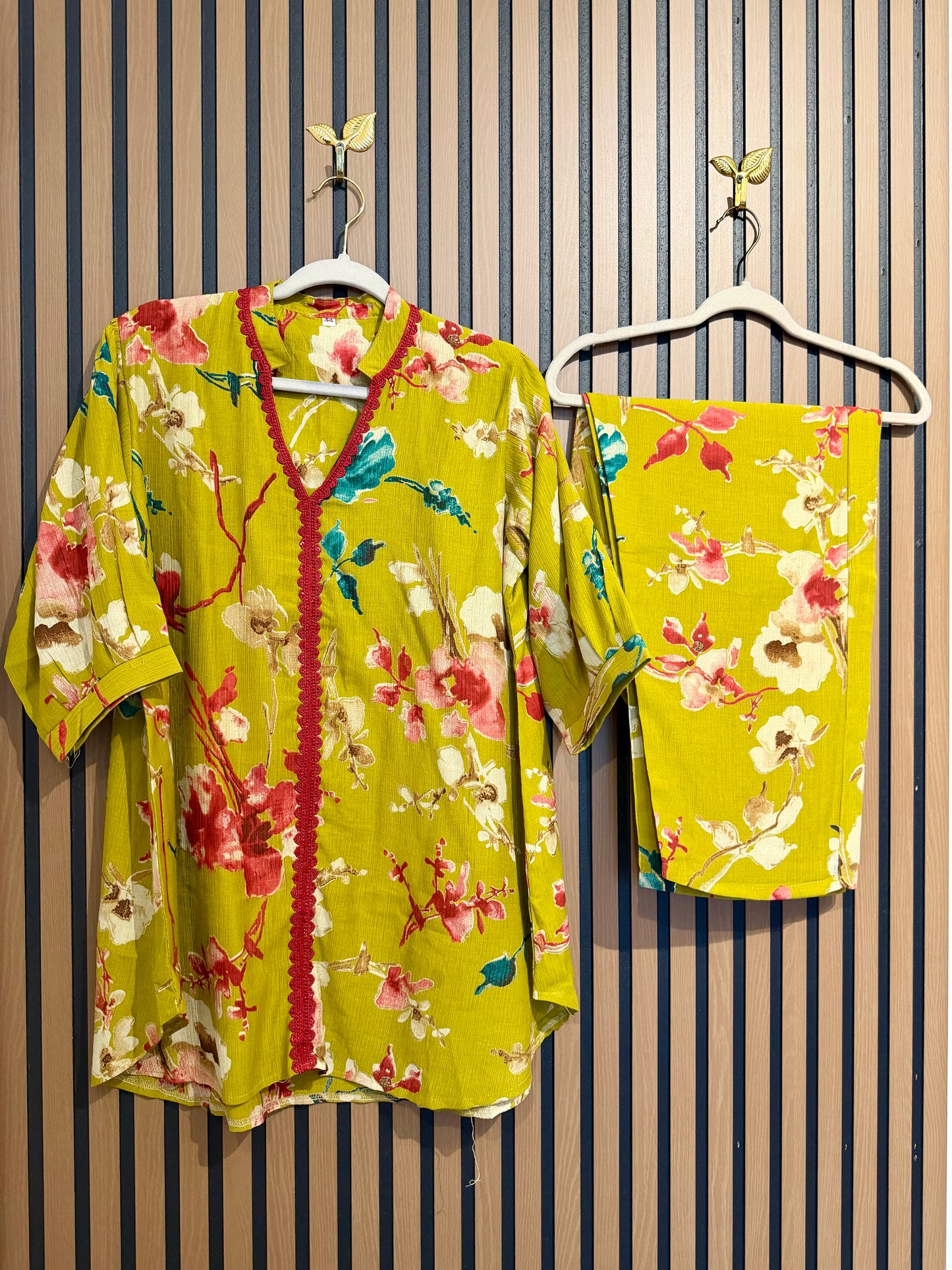 Vatican Silk Print Co ord