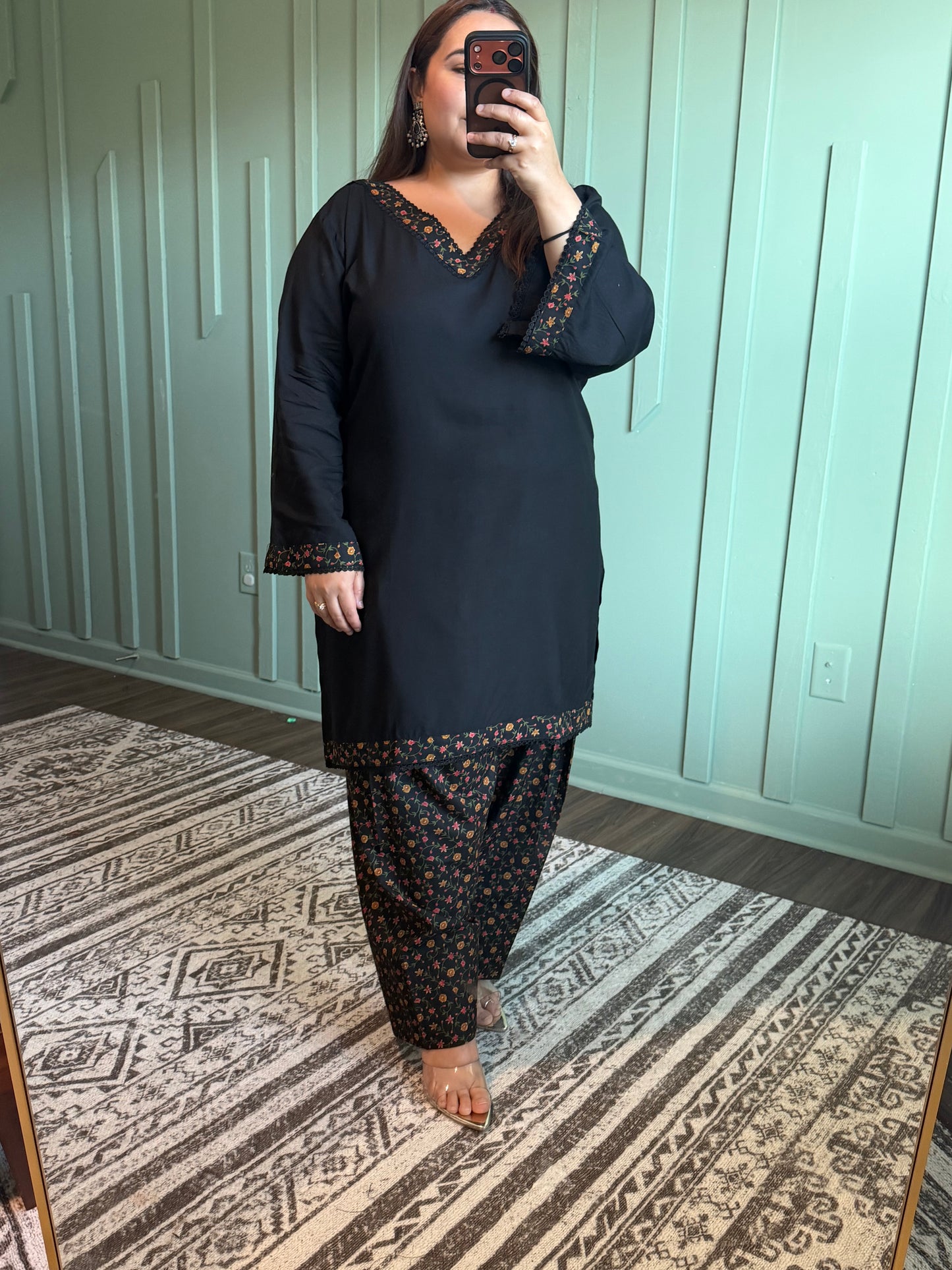 Farshi Salwar Rayon Co ord