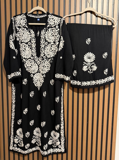 CHIKANKARI RAYON PLAZO