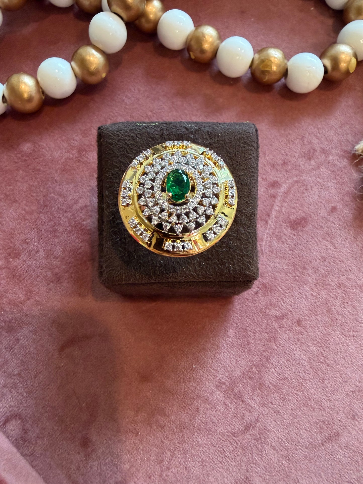 GOLD PLATED RING