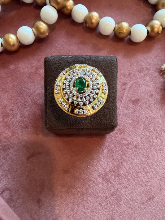 GOLD PLATED RING