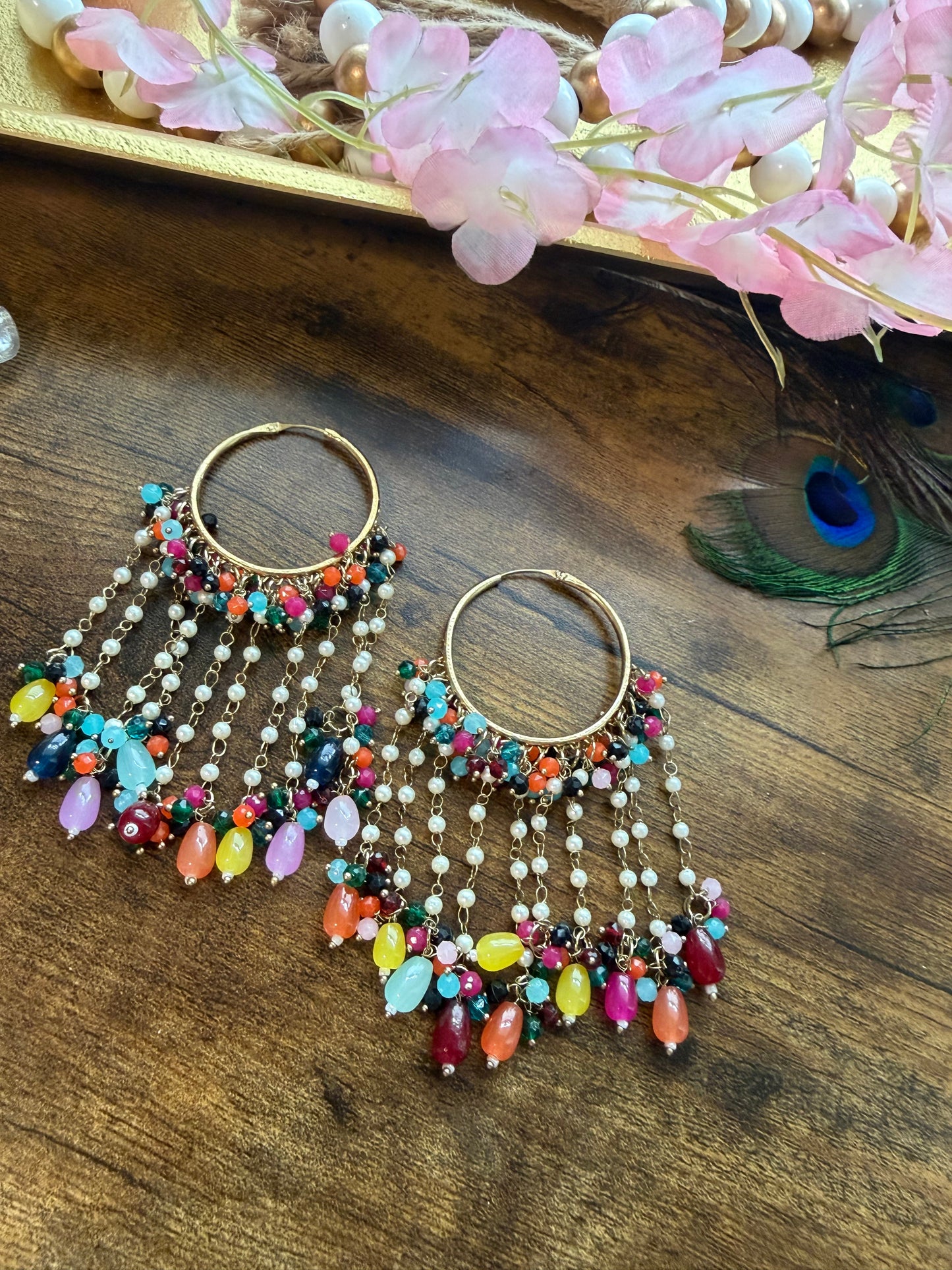 Long Bali Earrings