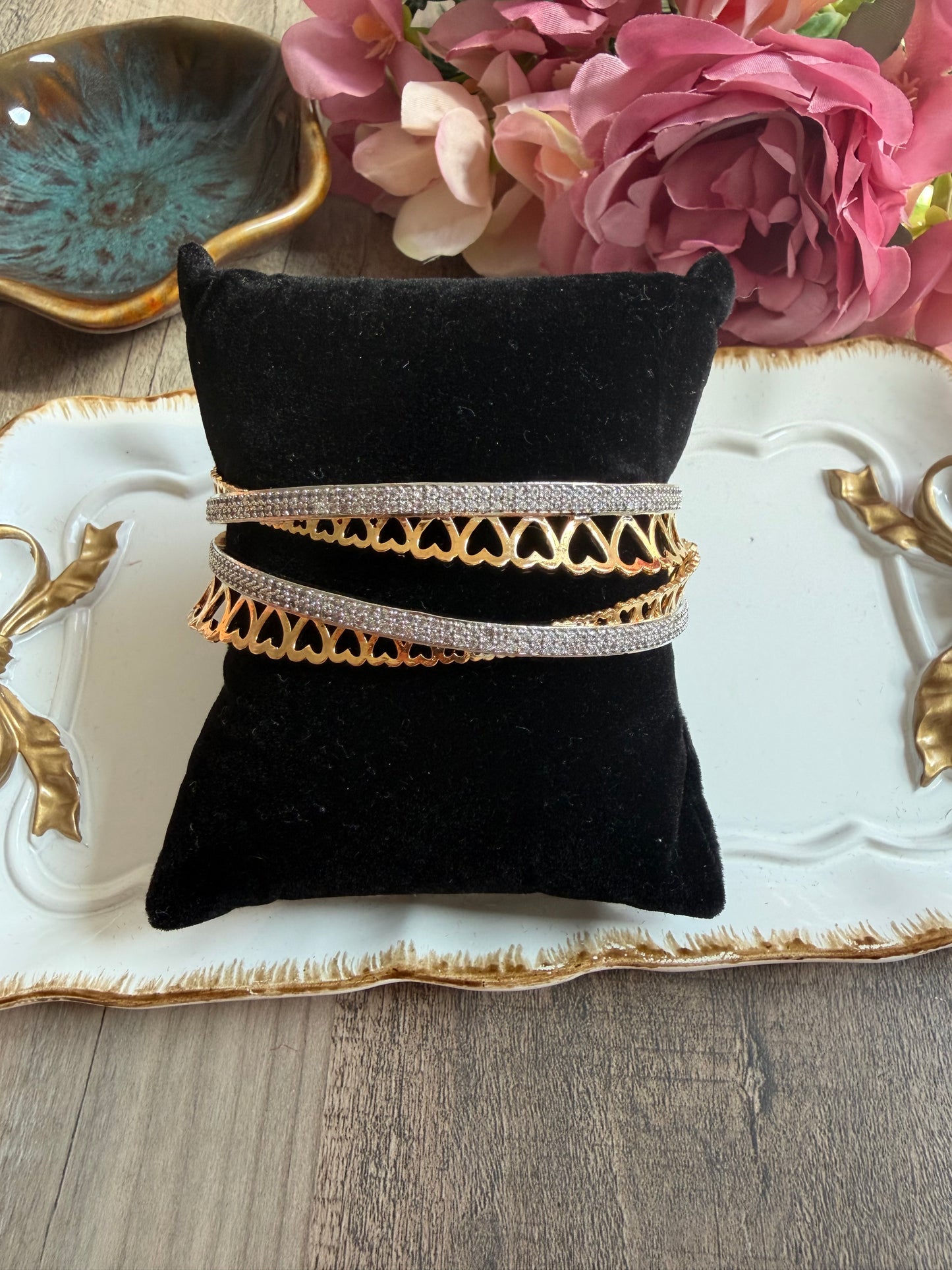 AD GOLD BANGLE