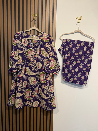 Pure Mul Cotton Co Ord