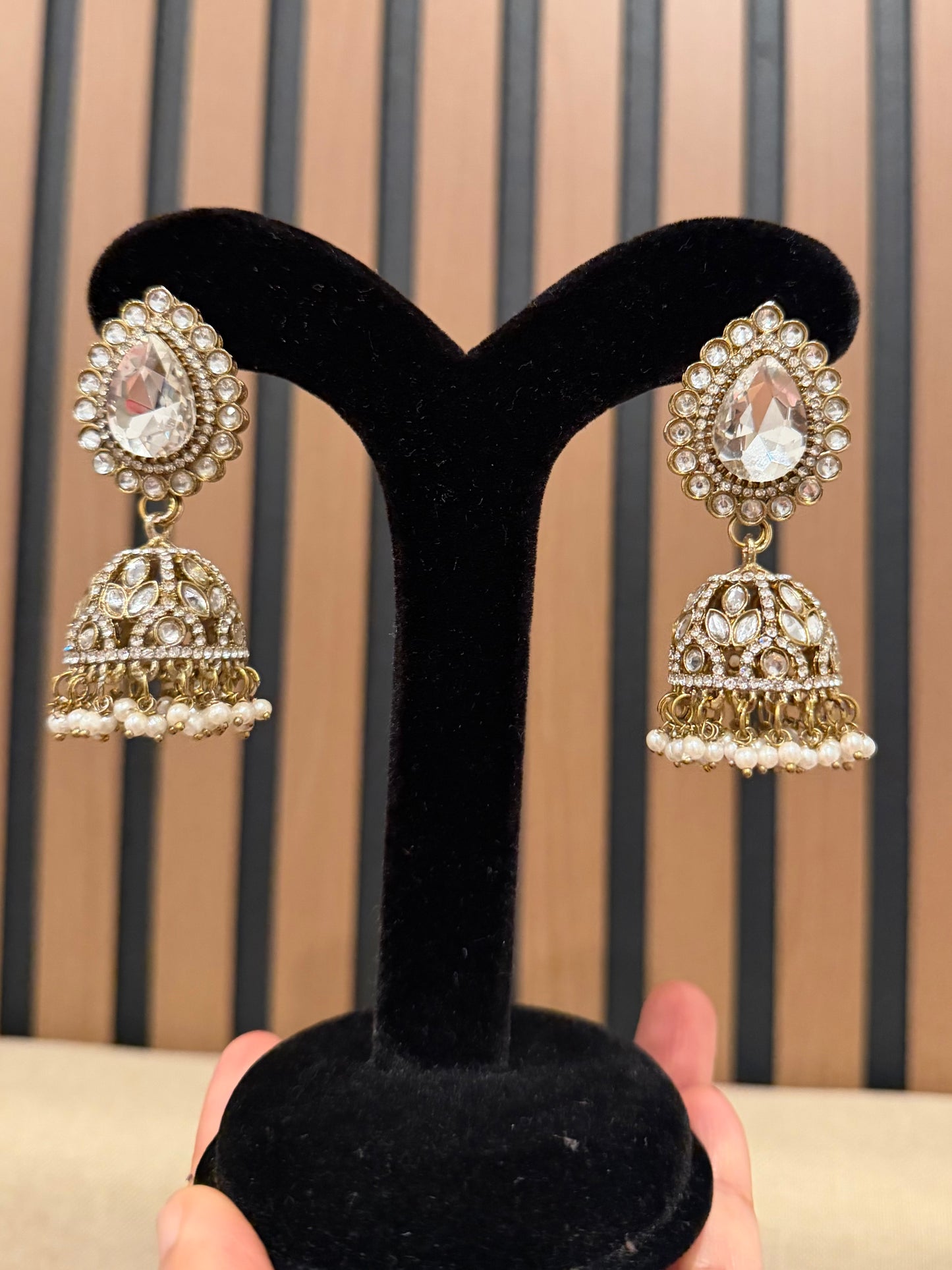 JHUMKI ANTIQUE POLISH