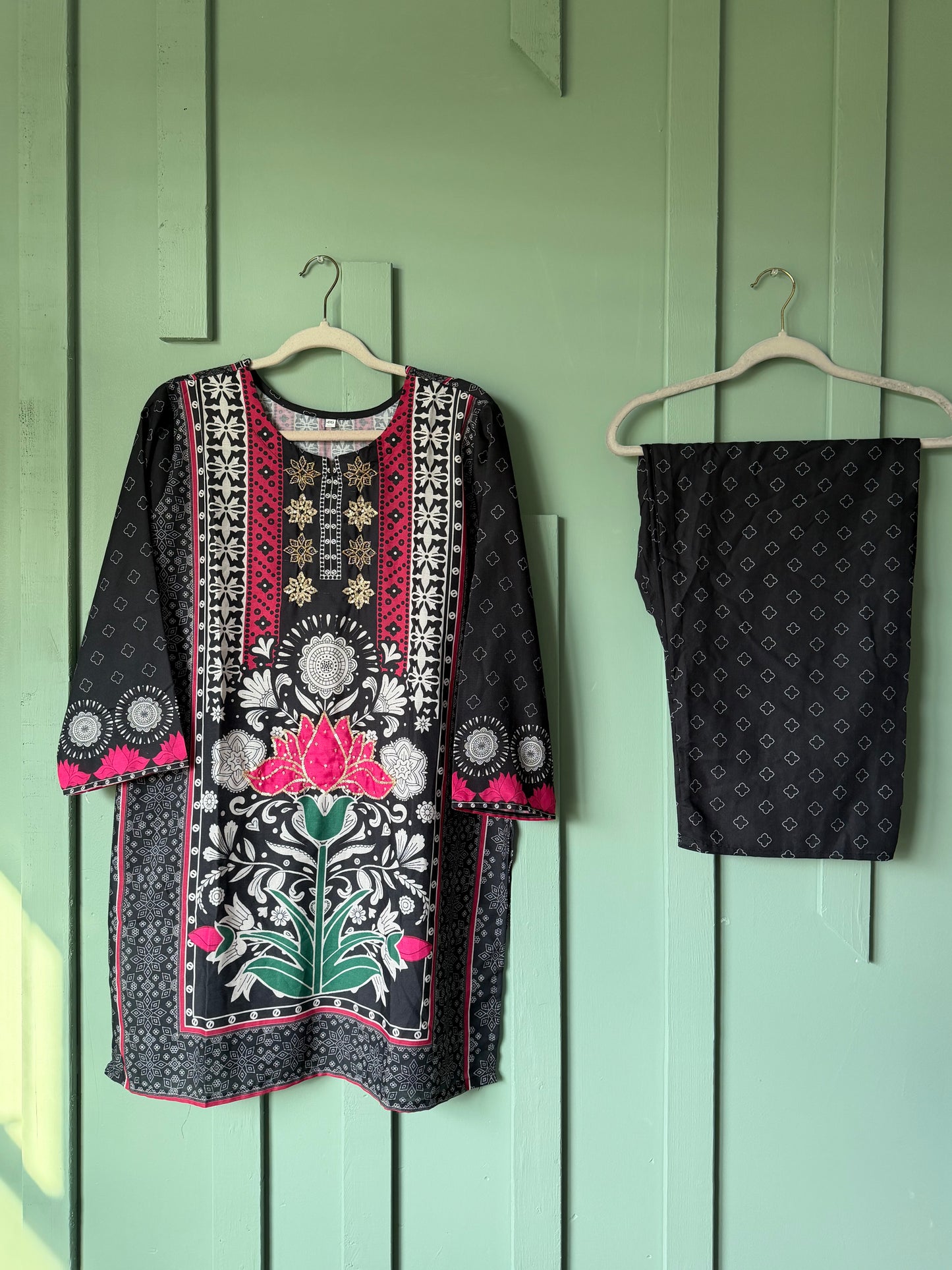 MUL COTTON HANDWORK CO-ORD