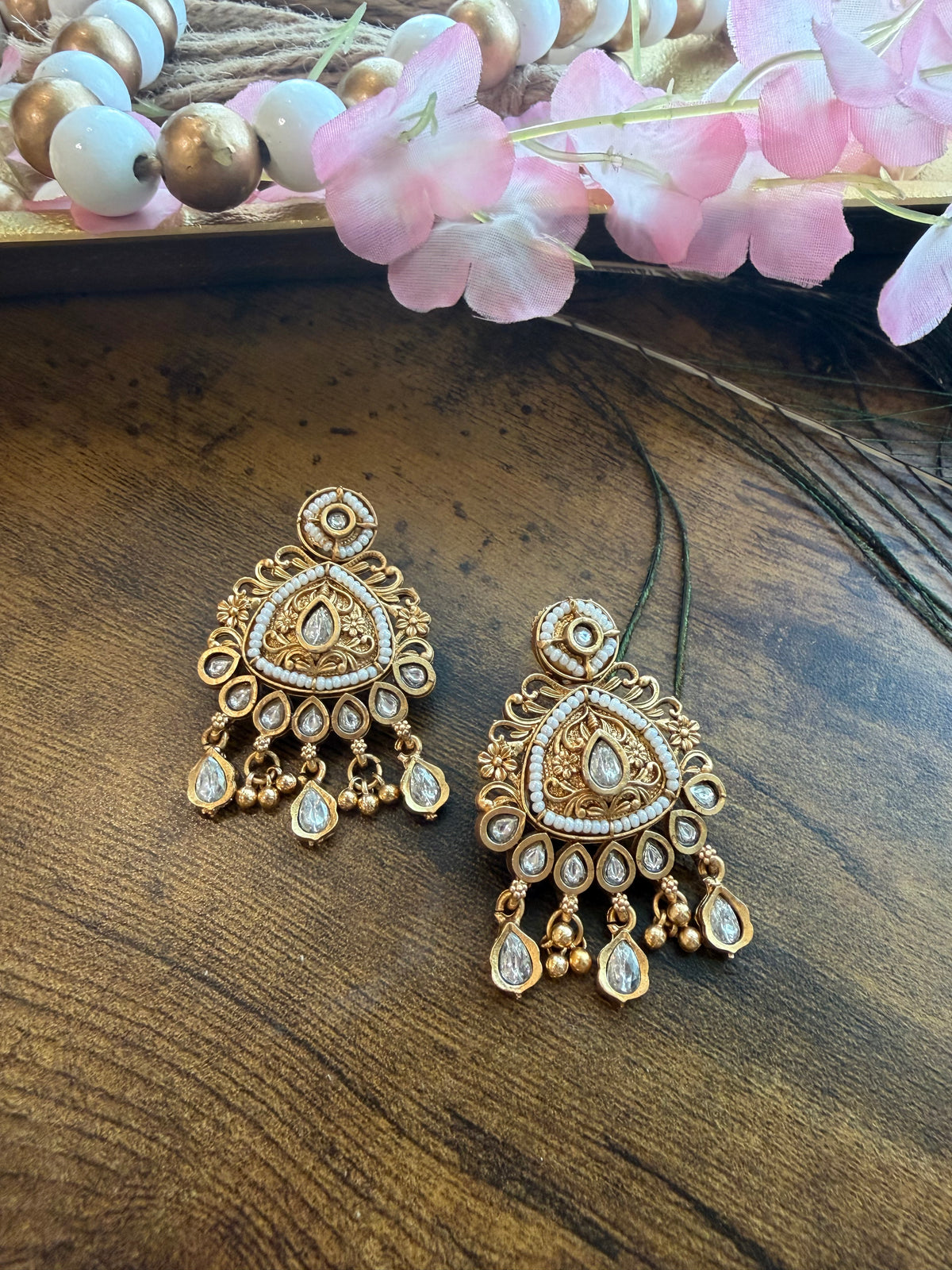 Heritage Kundan Earrings
