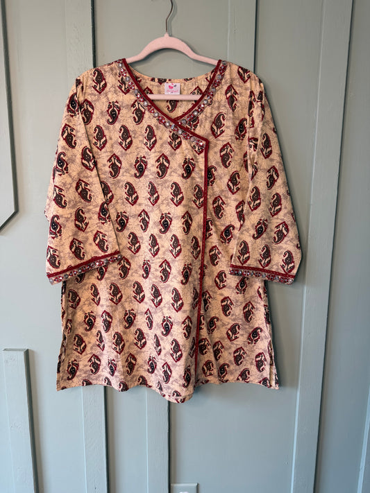 PURE COTTON SHORT KURTI