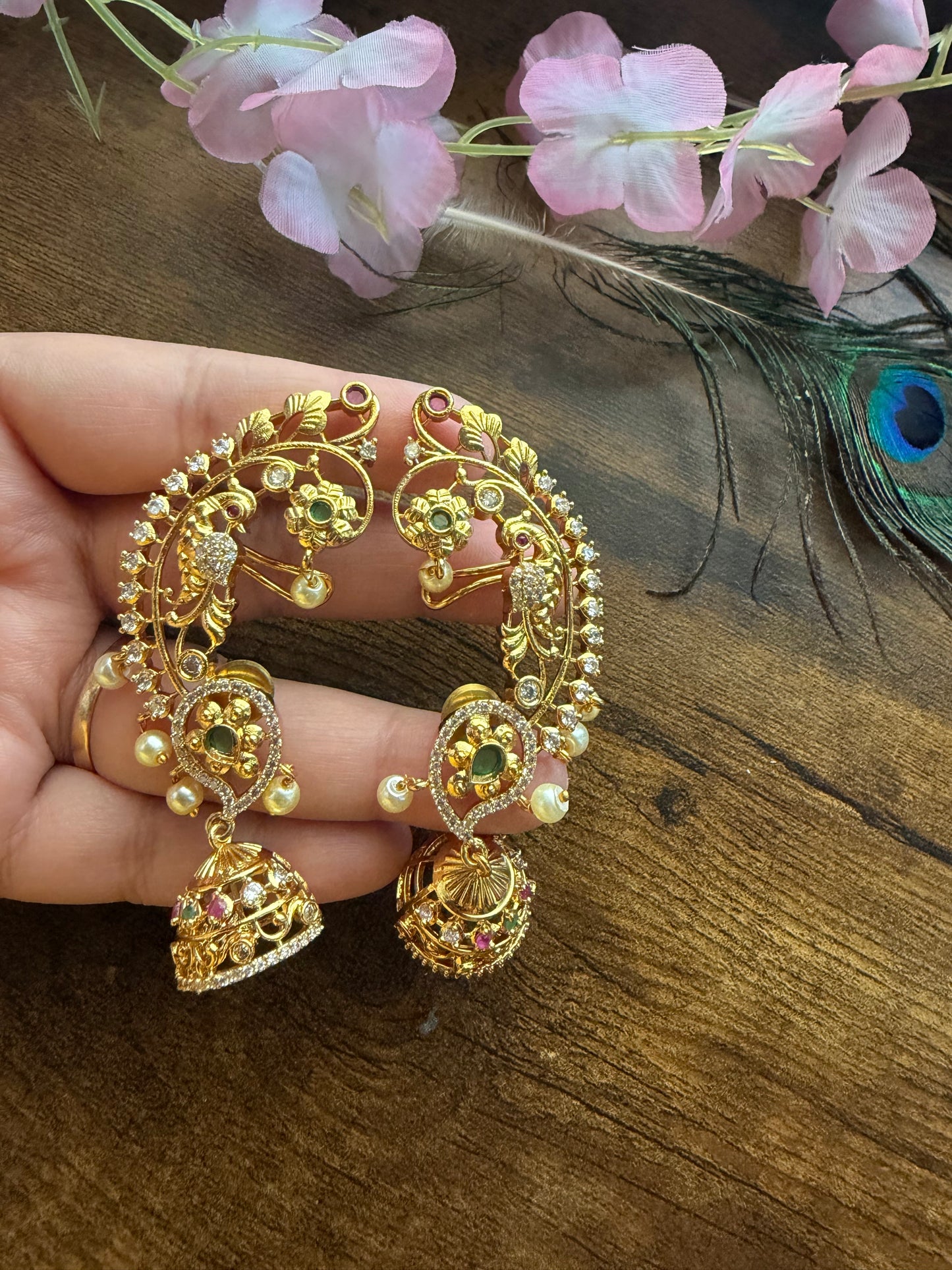 Gold AD Earcuff