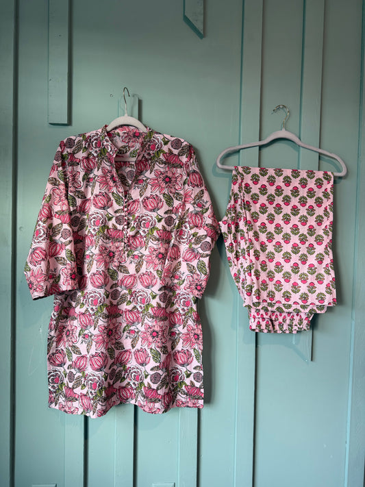 PURE COTTON FLORAL CO-ORD