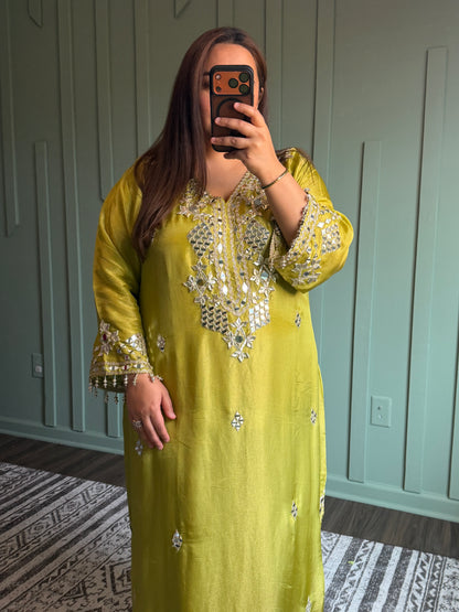 Long Phiran Three Piece